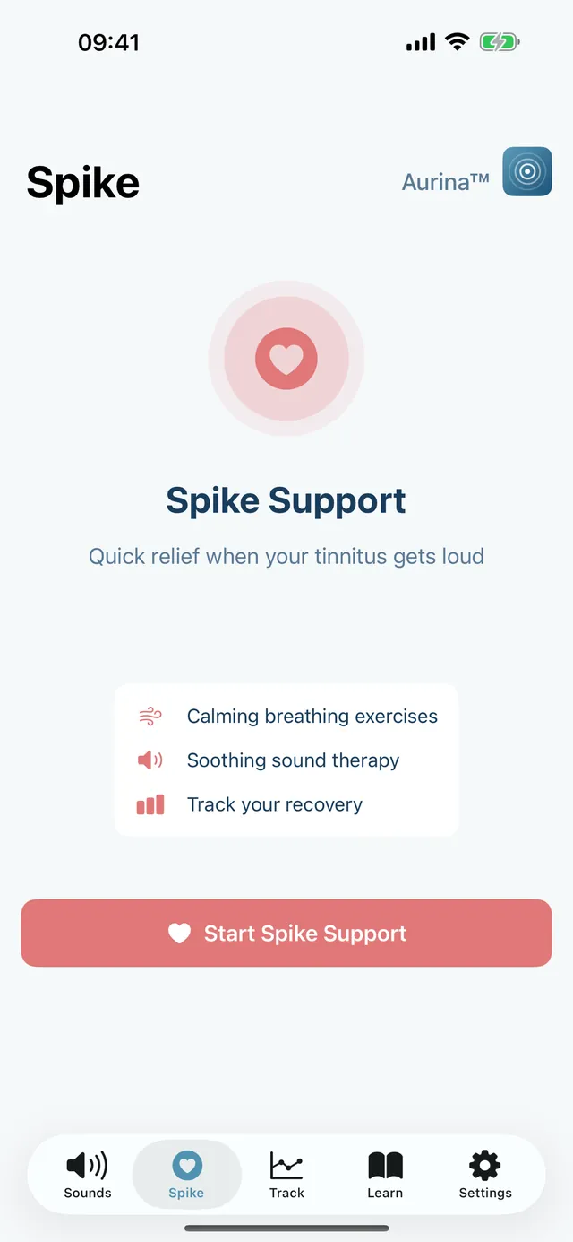 Spike support with breathing tools