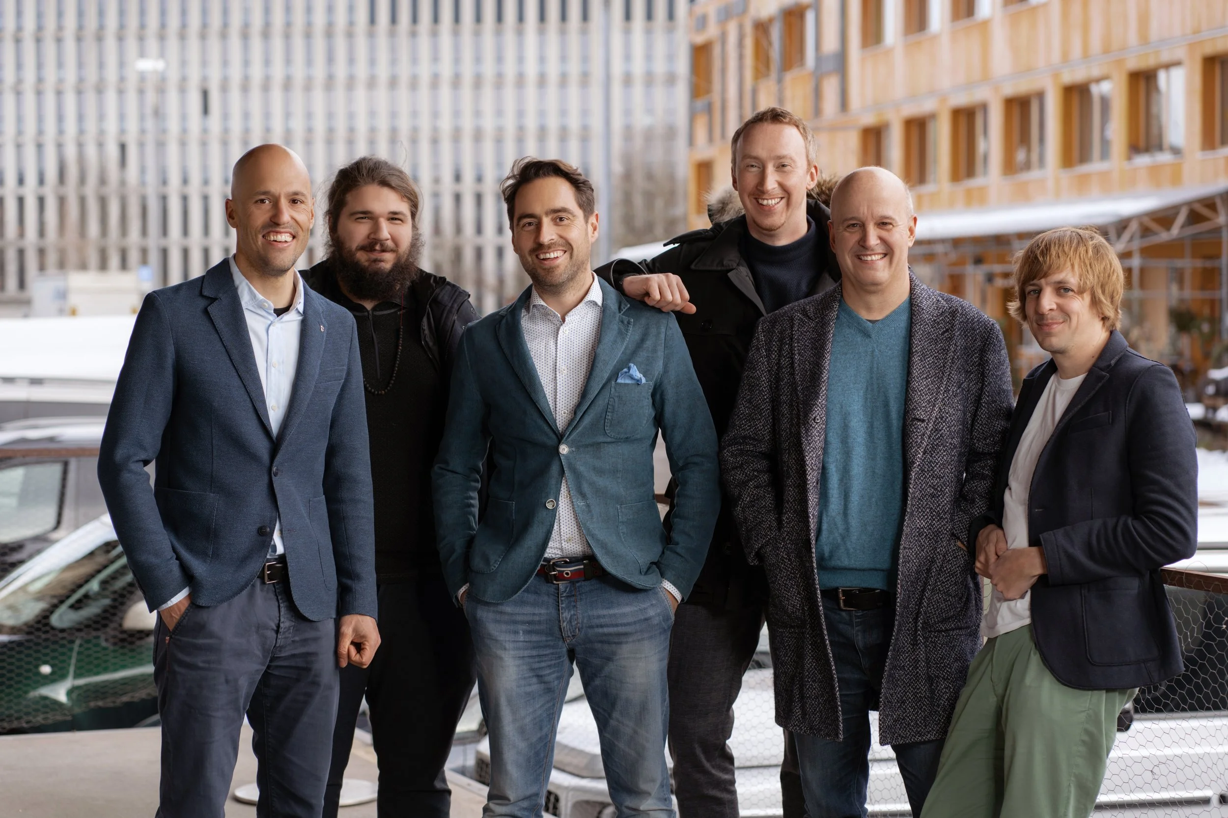 corporate team photo business