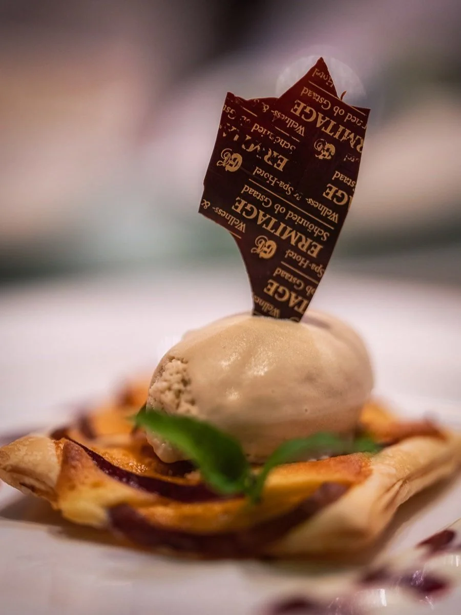 ermitage hotel gourmet dessert