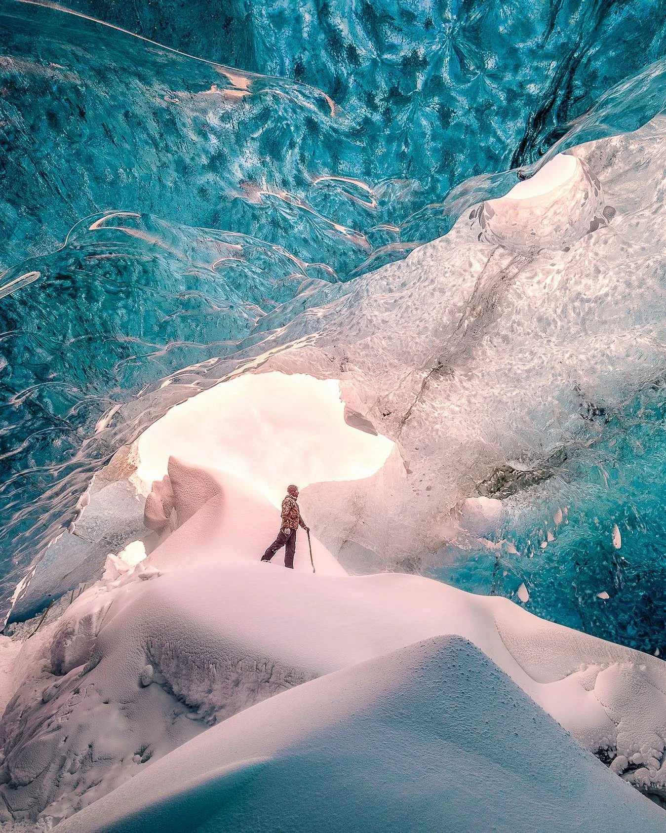 iceland ice cave explorer