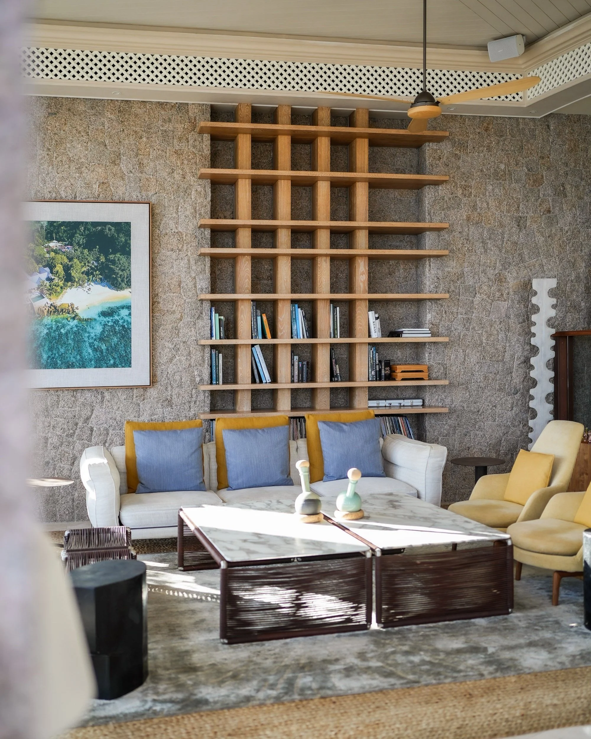 luxury resort lounge interior